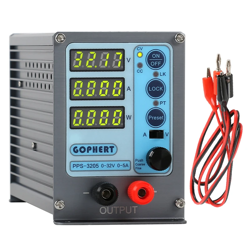 Power Supply, 32V, 16V, 60V, 5A, 3A,