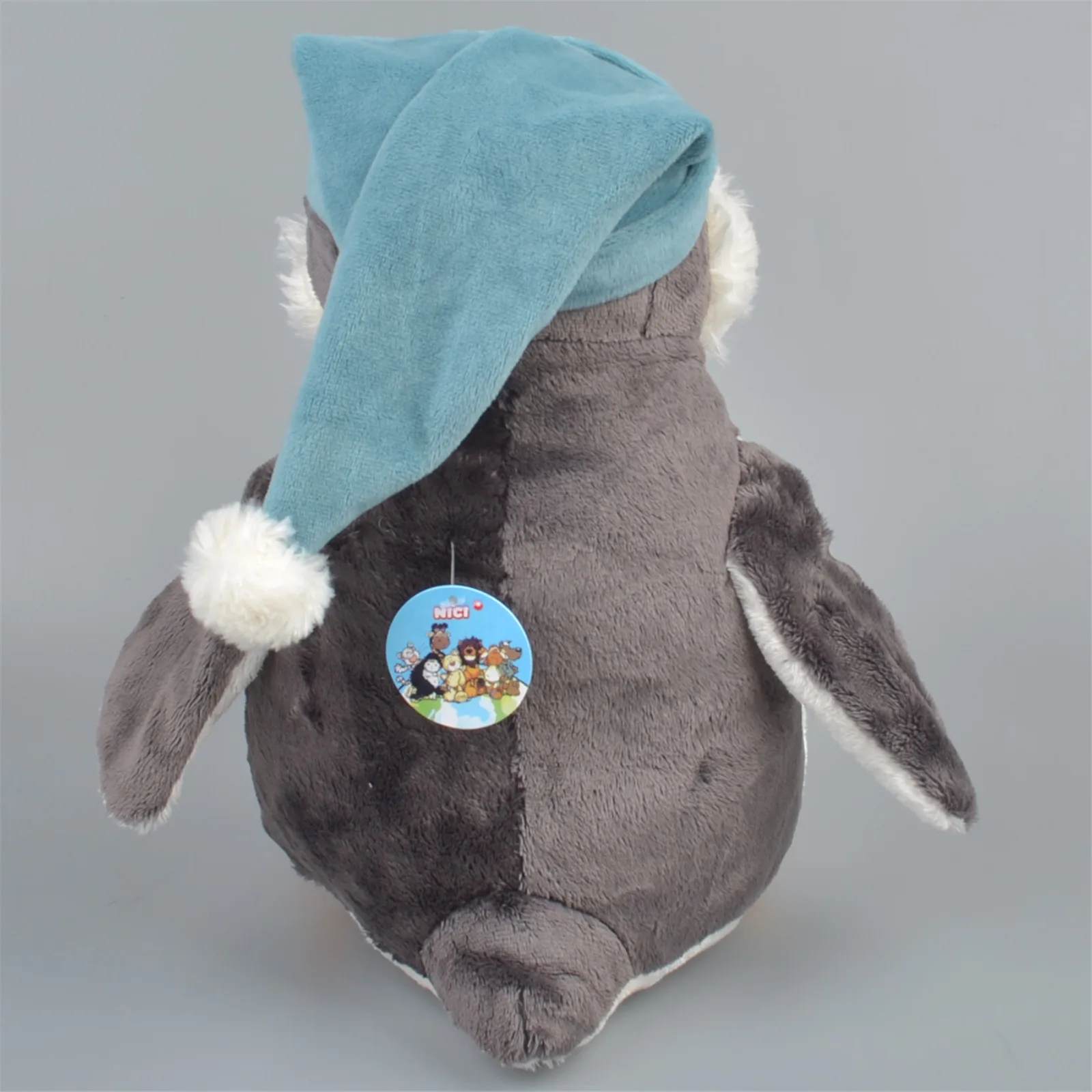 25cm 45cm cute plush penguin toy grey stuffed animal soft doll