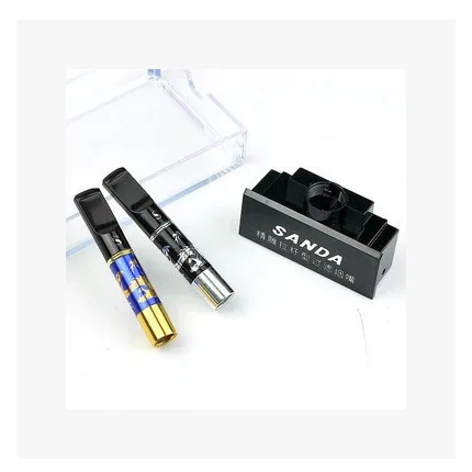 

Genuine Product Sanda Cigarette SD-171 Double Color Carved Rod Type Cycle Cleaning Type Filter Cigarette Holder Smoking Set