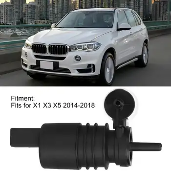 

Car Washer Windshield Washer Pump Spray Hydraulic Motor 67127388349 Fits for X1 X3 X5 2014-2018 Car Care Cleaning