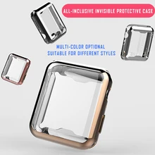 MDNEN чехол для Apple Watch, чехол для Iwatch 4, 3, 2, 1, ремешок 42 мм, 38 мм, 40 мм, 42 мм, ТПУ, защитный чехол для экрана