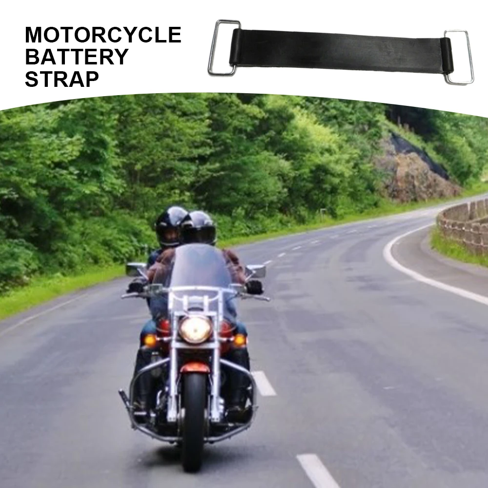 Motorcycle Battery Rubber Band Strap Durable Fixed Holder For GY6 50cc 125 150cc Scooter Moped Buggy Parts motorcycle battery strap
