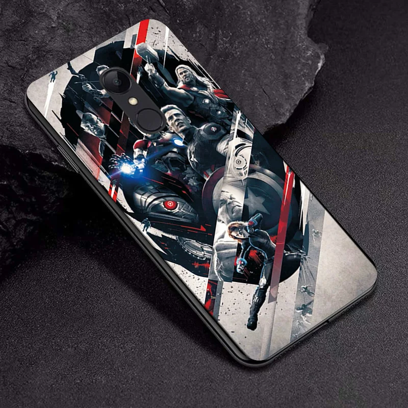 TPUBLK658 Для huawei Honor 6X чехол s Marvel Heroes чехол для телефона Honor 6C 6X 7X 8X 9X Pro Чехол Мягкий Черный ТПУ чехол для huawei Honor 6X - Цвет: TPUBLK658