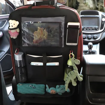 

Car Seat Storage Bag Seat Back Hanging Bag Mesh Organizer for Small Items Useful Car Interior Accessories