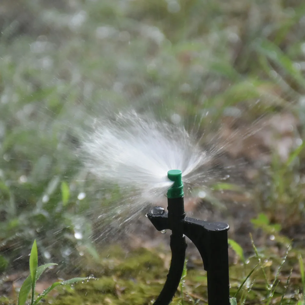 90&deg; 180&deg; 360&deg; Angle Simple Refraction Sprinkler Nozzle Head Garden Fruit Tree Irrigation Misting Nozzle 60pcs