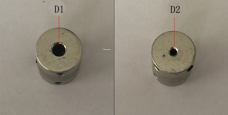 Description Picture 2 of itemLR-D-32*40 D32L40 6*8 6x8 6*10 6x10 6*12 6x12 6*14 6x14 6*16 6x16 AL CNC Motor Jaw Spider Shaft Spring Coupler Flexible Coupling