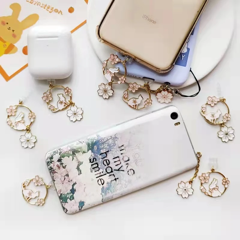 Cute Mobile Phone Dust Plug is Applicable to Apple VIVO Huawei OPPO Meitu Xiaomi Android integrated dust data plug | Мобильные
