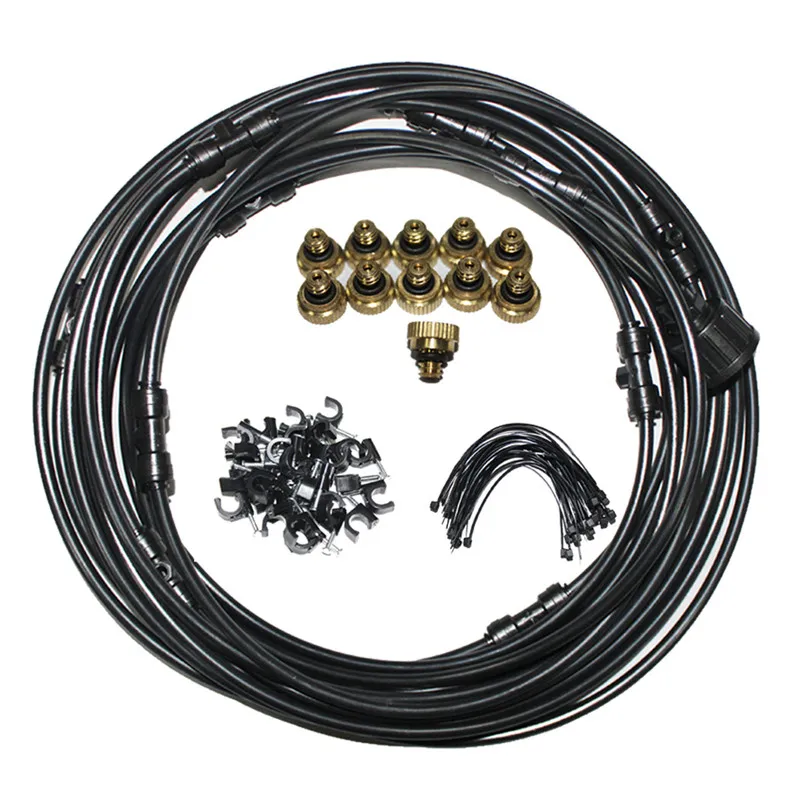 Trampoline Water Misting Kit Cooling System Sprayer Irrigation
