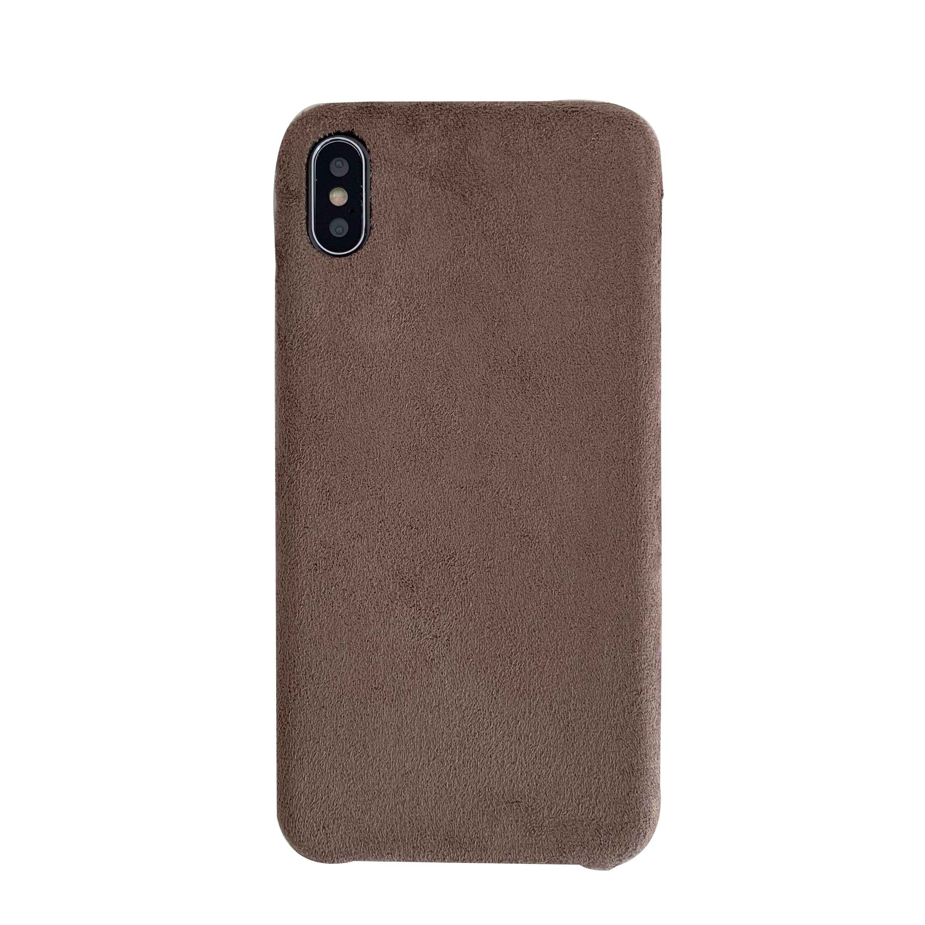 Серый Бархатный зеленый тканевый чехол для телефона для iPhone 11 Pro Max XR X XS MAX мягкая ткань для вина роскошный чехол s для iPhone 6 6s 7 8 Plus чехол - Цвет: Серый