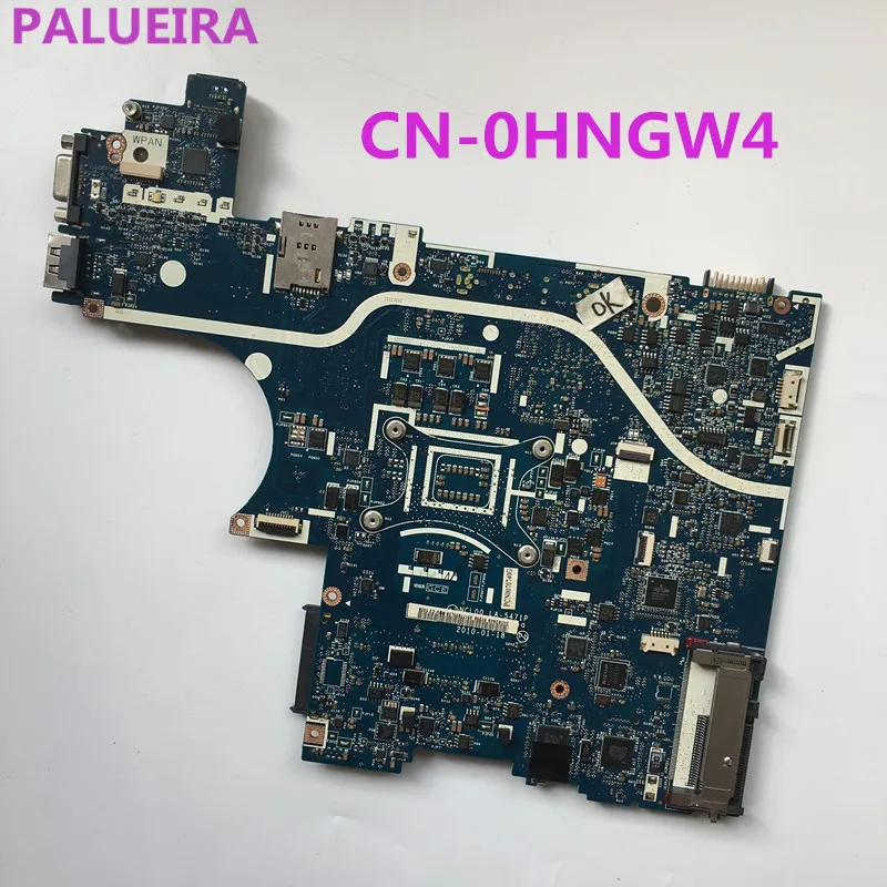 Флуоресцентная материнская плата для ноутбука DELL E6410 флуоресцентная QM57 DDR3