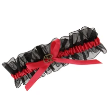 Свадебные Подвязки на память Свадебные аксессуары лук лента ноги кольцо