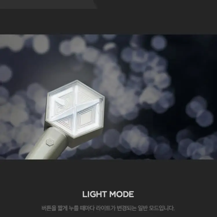 Белый официальный веерный светильник KPOP EXO Ver.3 Bluetooth концертный фонарь хип хоп