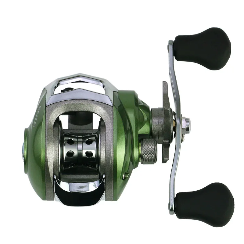 

YUMOSHI lure Fly Fishing Reel High Speed Bait Casting with Magnetic Brake System for Pesca 12+1 Ball Bearings