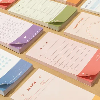 

Creative Colorful Paper Design 60 Sheets A Pad My Plan Assistance Cool DIY Memo Weekly Monthly Daily Plan Notes