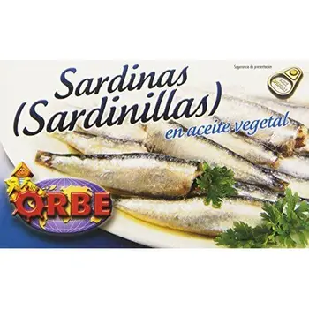 

Orbe - Sardinas - en aceite vegetal - 87 g