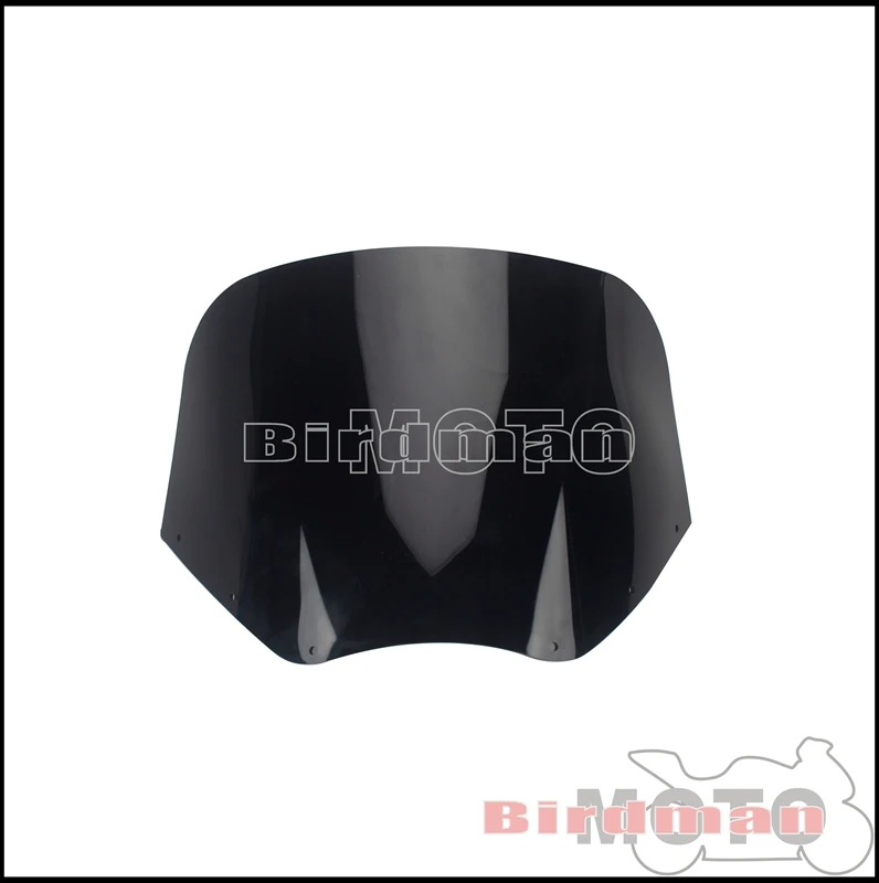 de vento 4mm windscreen para harley dyna softail largura glide rua bob