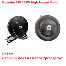 Ruota fissa per pneumatici antideflagranti Monorim 48V 500W ad alta coppia per Scooter elettrico Xiaomi M365/1s/Essential/Pro1/Pro2