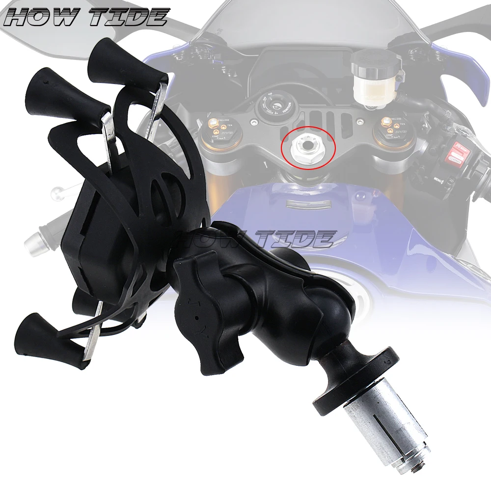 

Phone Holder USB Charger for YAMAHA XT660 R/X/Z XT660R XT660X XT1200Z V-MAX 1700 Motorcycle GPS Navigation Bracket