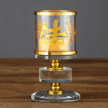 

Lamp Candlestick Holder Crystal China Light Retro Candle Holders Lotus Flower Tealight Swieczniki Lantern Decoration XX60WC