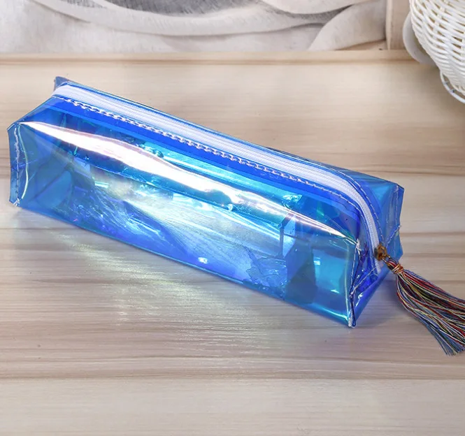 Милый пенал сумка Ящики для хранения прозрачный Творческий флэш-Канцтовары для обучения карандашная Сумка школьная карандашная сумка, школьные принадлежности подарок для ученика - Цвет: 6
