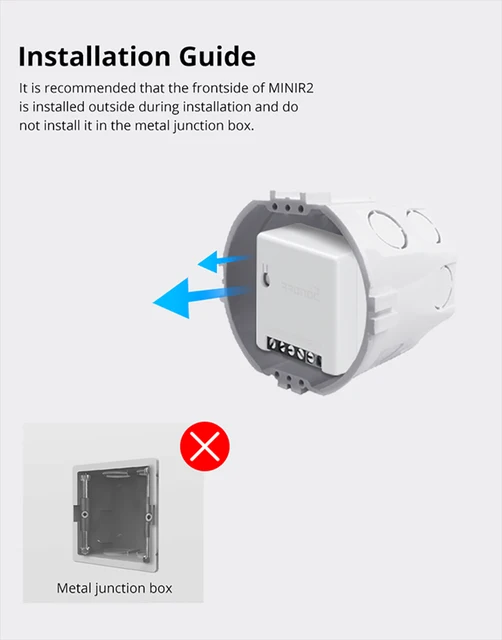 Sonoff Mini R2 Basic DIY inteligentny przełącznik mały Ewelink pilot przełącznik Wifi obsługa zewnętrznej pracy z Alexa Google Home tanie i dobre opinie Rohs CN (pochodzenie) Prawie gotowe Wszystko kompatybilny Black and white 2 Way Switch 50 60Hz 10A Max 42 6 * 42 6 * 20mm 1 7 * 1 7 * 0 8in Sonoff Mini R2 Basic DIY inteligentny przełącznik mały Ewelink pilot przełącznik Wifi obsługa zewnętrznej pracy z Alexa Google Home tanie i dobre opinie Rohs CN (pochodzenie) Prawie gotowe Wszystko kompatybilny Black and white 2 Way Switch 50 60Hz 10A Max 42 6 * 42 6 * 20mm 1 7 * 1 7 * 0 8in