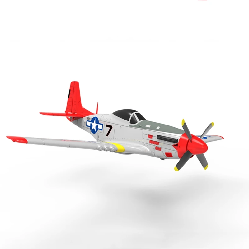 Volantex RC 768-1 Mus &amp tang P51D 2 4 ГГц 6 каналов 750 мм 29 5 дюйма красный размах крыльев EPO Warbird