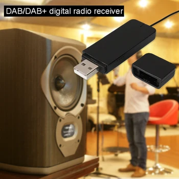 

Connect Electronic Anti Noise Multifunction USB Port Digital Audio Adapter Message Multimedia DAB Radio Receiver Portable Mini
