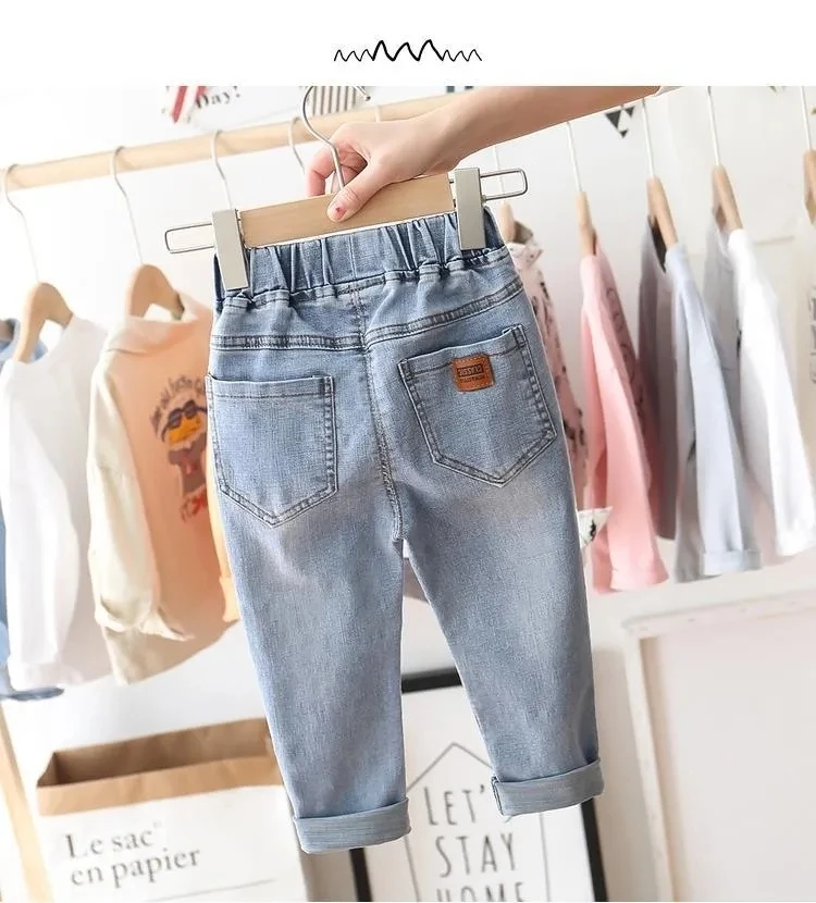 Baby Boys Jeans Spring Autumn Pants Boy Children's Pants Trousers Kids Baby Casual 0-7T boys pants