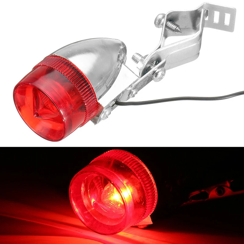 

Mountain Bike LED Safety Warning Light Bicycle Taillight Retro Rear Lamp Suitable for Road Bike/MTB/City Bike Cycling Accessory