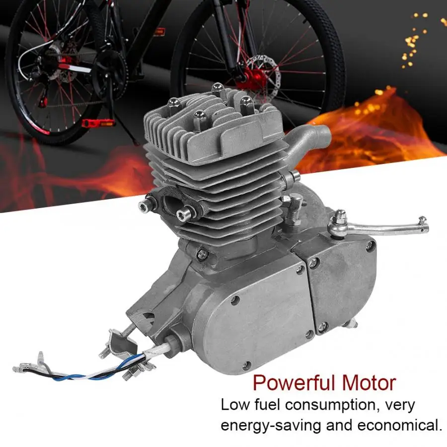 abd 50cc 2 zamanli motor motor kiti diy motorlu bisiklet itme bisiklet komple benzin dongusu motor seti 26 28 inc bisiklet electric bicycle accessories aliexpress