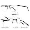 MERRYS DESIGN Men Alloy Glasses Frame Male Square Half Optical Ultralight Business Style Myopia Prescription Eyeglasses S2051 ► Photo 2/6