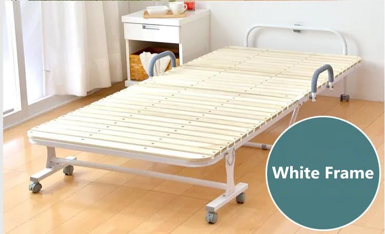 Folding Portable Roll Away Guest Bed With Strong Sturdy Stainless Steel Frame Home Furniture Japanese Futon Bed Bedroom & Office Folding Portable Roll Away Guest Bed With Strong Sturdy Stainless Steel Frame Home Furniture Japanese Futon Bed Bedroom & Office