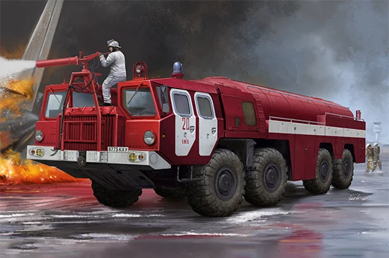 Trumpeter 1/35 01074 AA-60 (7310) модель 160 01 (MAZ-7310) 2020 Новый ARFF | Игрушки и хобби