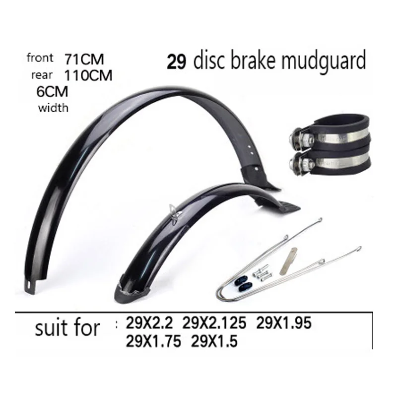 

Folding Bike Mudguard for 14 16 20 inch V brake disc 26 27.5 29 inch MTB Wings Bike Fender Mud Guard Bicycle Mudguard Fender
