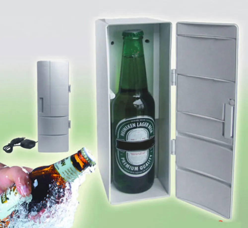 TENSKE портативные настольные USB мини-холодильник для напитков, холодильник с морозильной камерой, новые практичные инструменты для замороженных напитков с подогревом, офисные