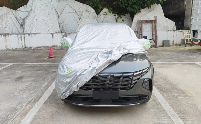Full Car Covers Rain Frost Snow Dust Waterproof Protection Exterior Car Cover Anti UV Accessories For HYUNDAI Tucson 2021 NX4