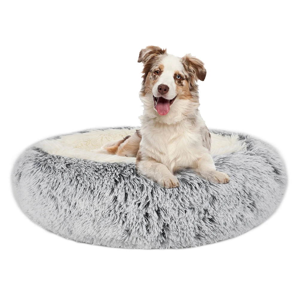 extra large donut dog bed