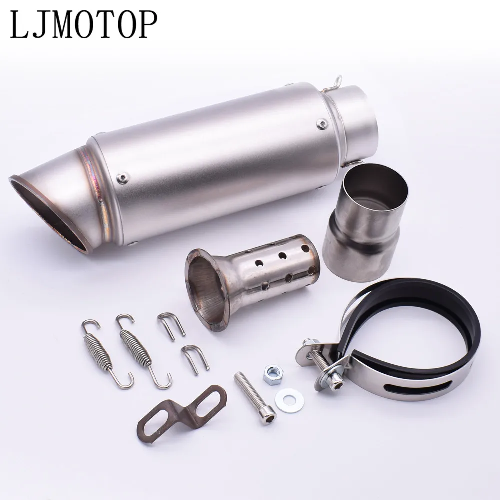 2020 Motorcycle exhaust escape Modified Carbon fiber Moto Exhaust system For HONDA CRF230F XR230 XR250 XR400 CRF 230F XR 250 230 |