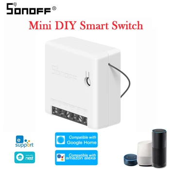 

3pcs/set Sonoff Mini DIY Smart Switch Small Size Remote Control Home Appliance Light Lamp Wifi Switch DIY wifi switch