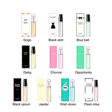 10 шт. 3 мл парфюм для женщин и мужчин флакон распылитель стеклянный Модный женский стойкий парфюм цветочный аромат антиперспирант