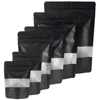 Reclosable Zip Lock Bags Kitchen Organizer Bags Stand Up Biscuits Pouches Eco Aluminum Foil Mylar Plastic Bags With Clear Window 1