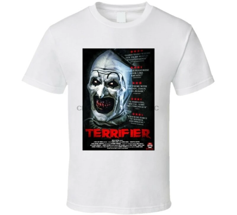 Terrifier Horror Movie Poster 2 Halloween T Shirt |