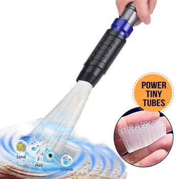 

Dust Daddy Vacuum Cleaner Attachment Universal Dust Brush Dust Dirt Remover Interface Tool with Strong Suction for Corners Drawe
