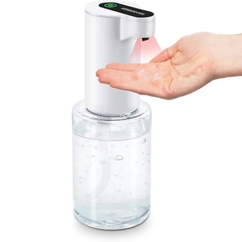 

Practical Boutique Automatic Alcohol Dispenser Touchless Spray Machine Sensor Press Soap Dispenser 350Ml Soap Dispenser Suitable