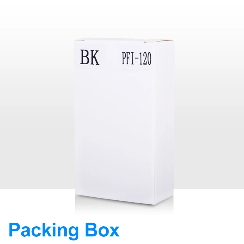 PFI-120 PFI120 Refillable Ink Cartridge Without Chip 130ML 5Colors/Set for Canon TM-200 TM200 TM-205 TM-300 TM-305 TM300 Printer printer supplies,ink cartridge,inkjet ink cartridge