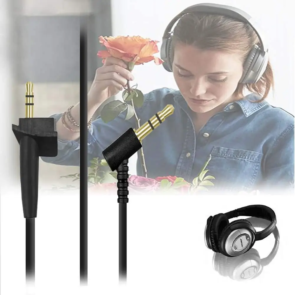 Замена наушников стерео аудио Музыка кабель удлинитель провода для Bose вокруг уха AE2 AE2i AE2w наушники