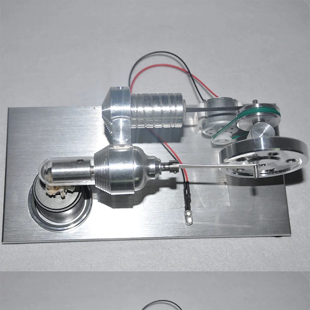 Micro DIY Stirling Motor Externe Verbrennung Motor Schule Frühe Lernen Spielzeu 