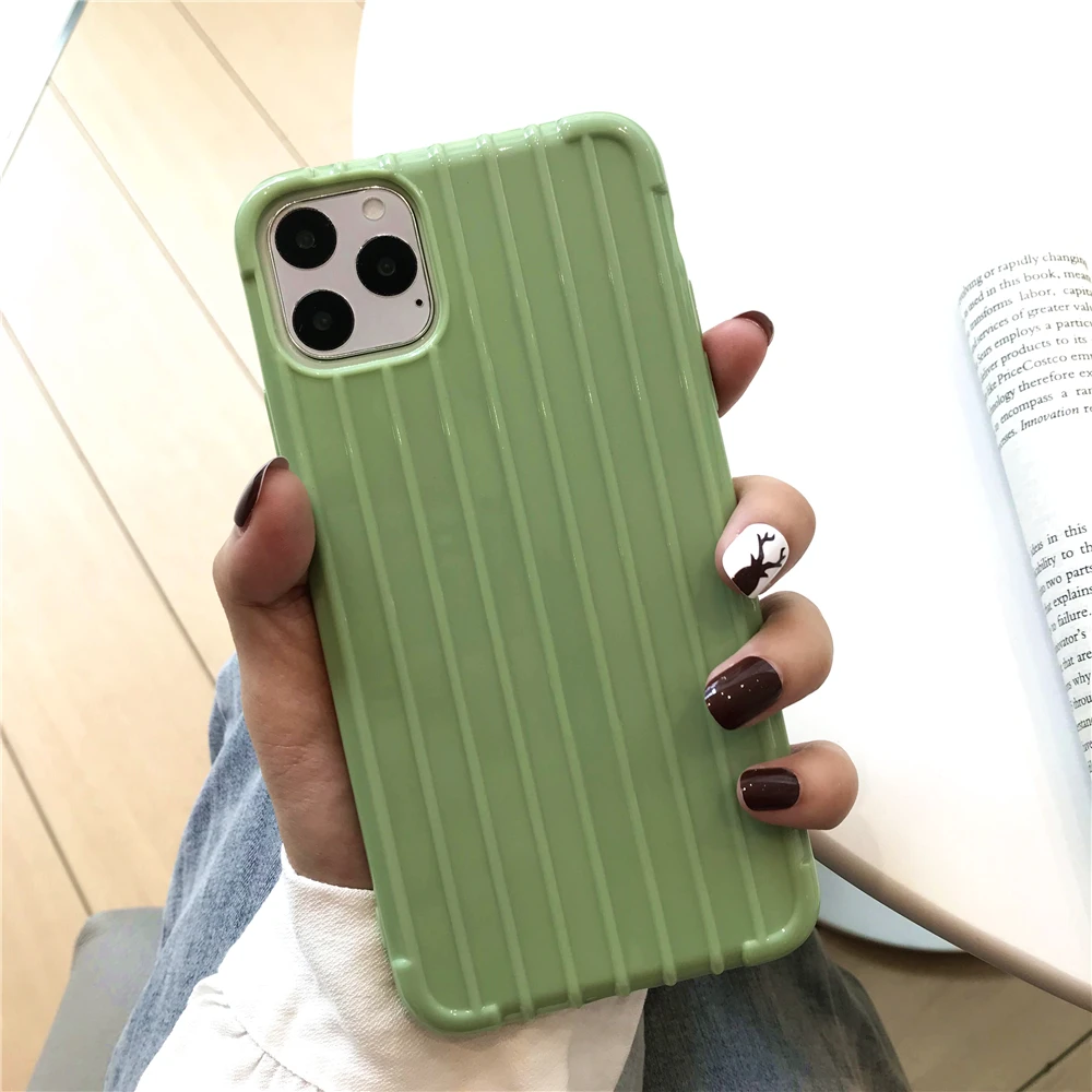 Супер Ударопрочный противоударный 3D чехол для багажника мягкий ТПУ Fundas iphone 11 Pro MAX