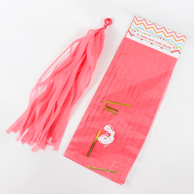 accessories paper tassel ribbon wedding decoration balloon birthday party decoration party decoration baby birthday prop