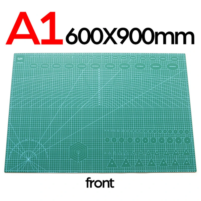 3Pcs Mini tappetini da taglio in plastica stuoia da taglio taglio